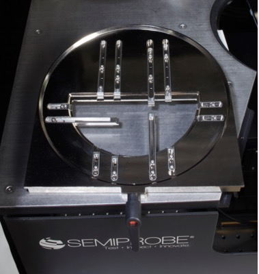 Partial MEMS Wafer Carrier for Topside / Backside Testing