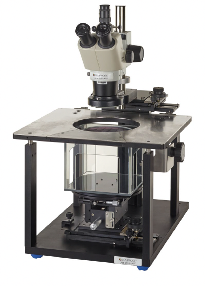 Small Footprint Double-Sided Optoelectronics Wafer Prober