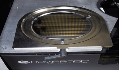 Wafer Carrier for Double-sided Optoelectronics Semiautomatic Wafer Prober