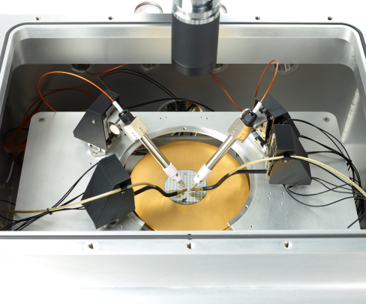 Wafer Probe Testing Solution for High Power and High Vacuum