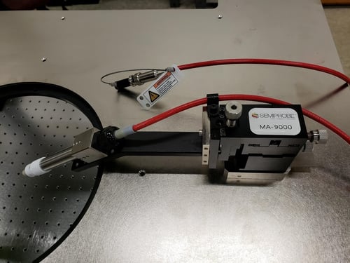 Probe System Probes - Manual MA-9000 manipulator with a 10 KV Keysight coaxial probe arm and connector