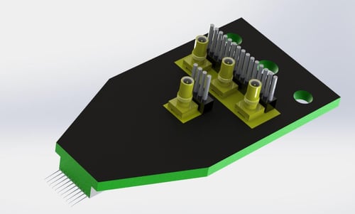 Probe Station Probes - Multi-Contact Wedge for High Current measurements