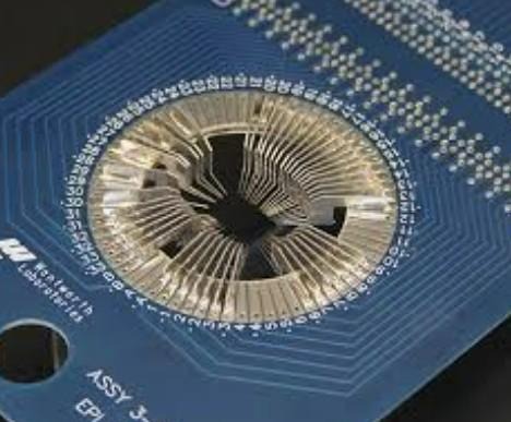 Probe Station Probes - Rectangular Card – with DC needles